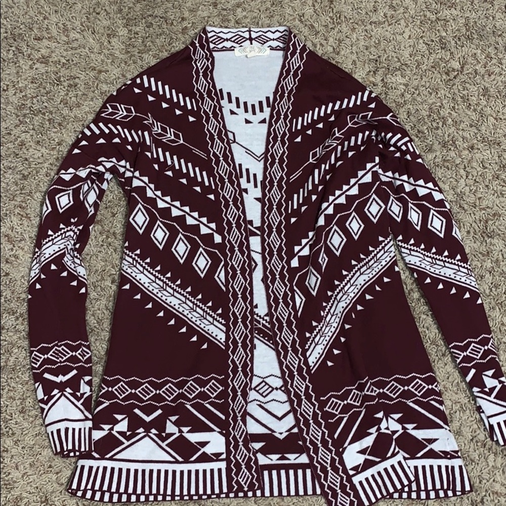 Pink Rose Cardigan